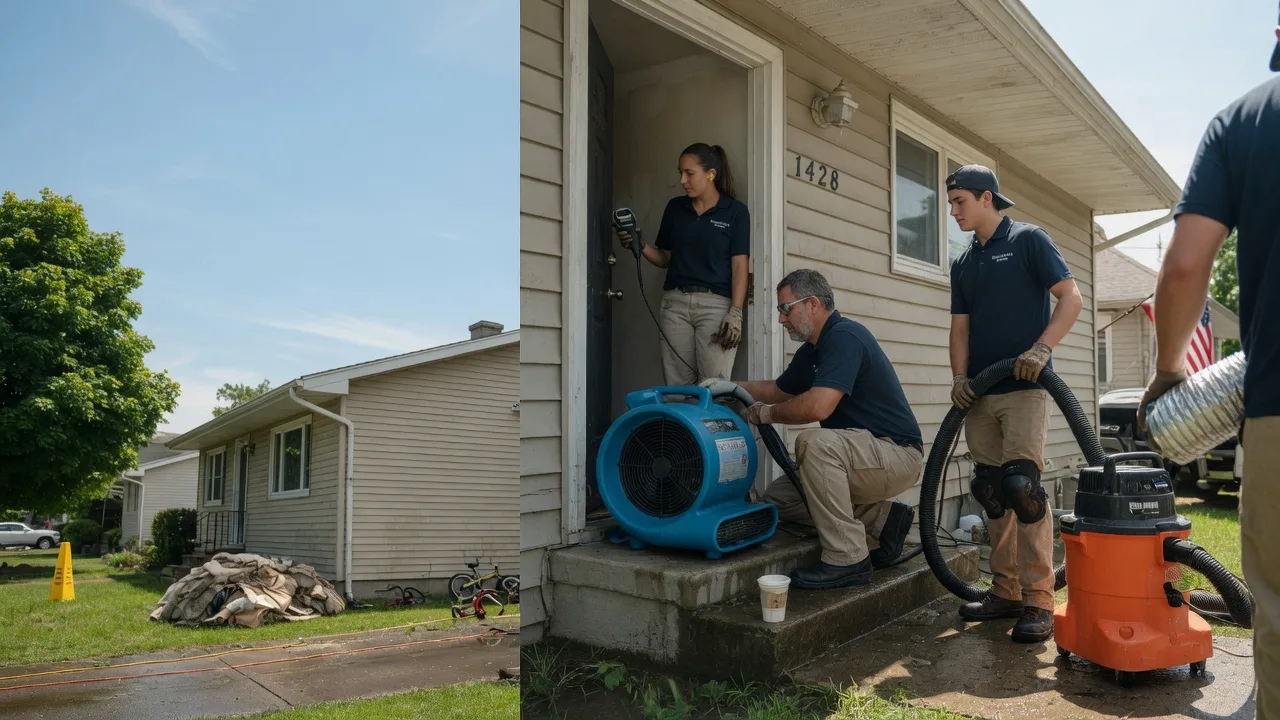 Water Damage Restoration in Milledgeville, IL near me